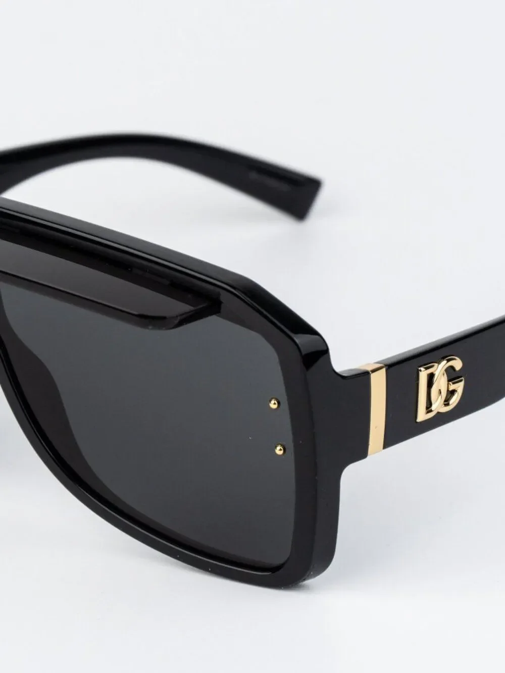 D&G Women Sunglasses Black Grey DG6205 501/87 NEW AUTHENTIC